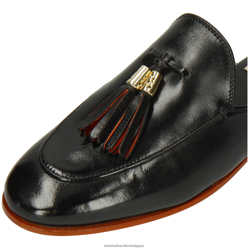 Melvin & Hamilton femmes écarlate 2 R442281590 mules noir