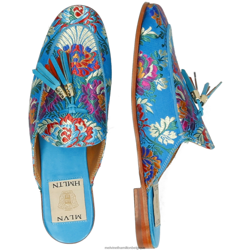 Melvin & Hamilton femmes écarlate 2 R442281605 mules multi