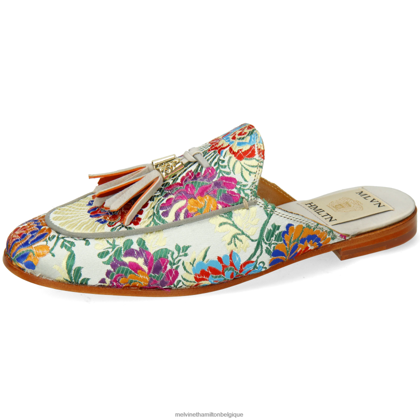 Melvin & Hamilton femmes écarlate 2 R442281620 mules multi