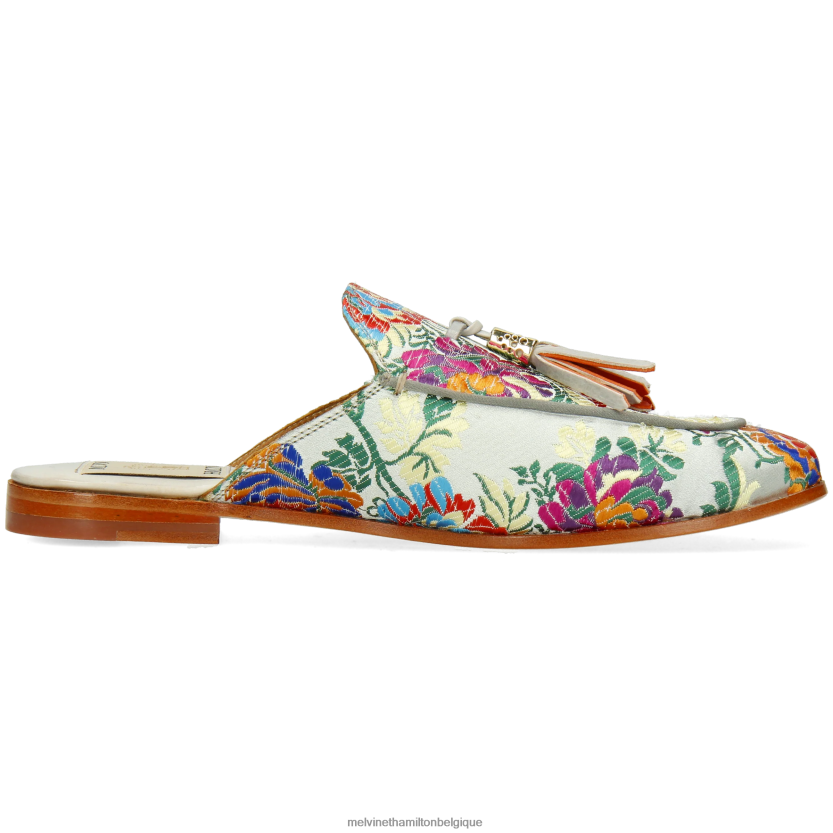 Melvin & Hamilton femmes écarlate 2 R442281620 mules multi