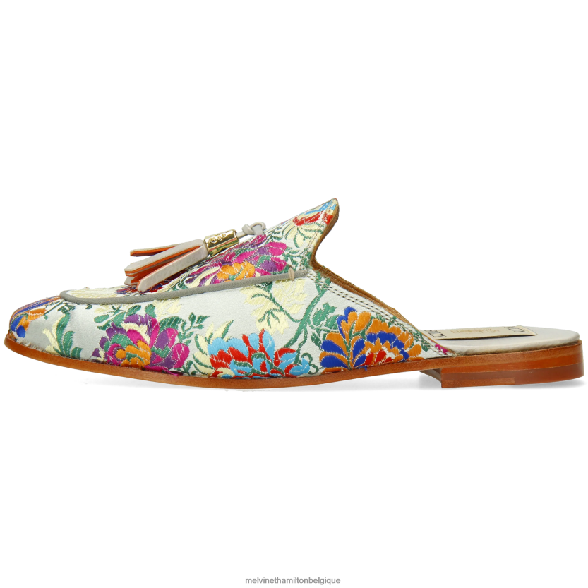 Melvin & Hamilton femmes écarlate 2 R442281620 mules multi