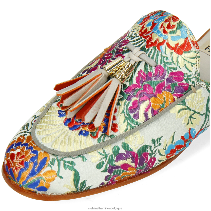 Melvin & Hamilton femmes écarlate 2 R442281620 mules multi