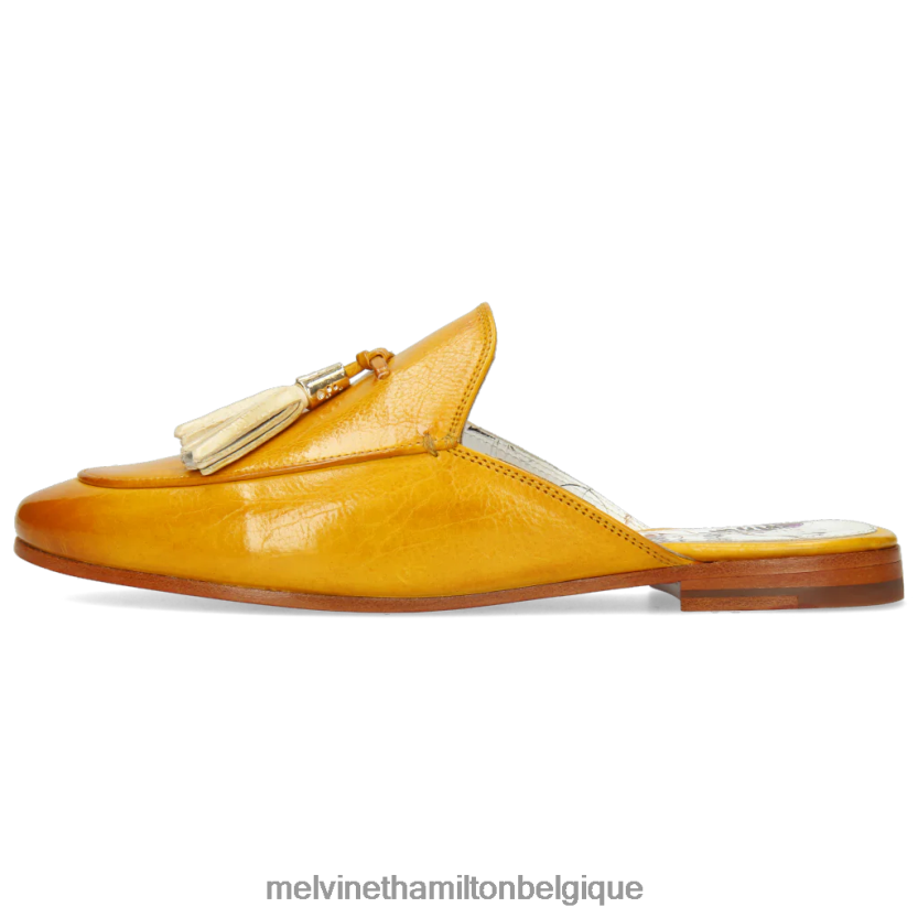 Melvin & Hamilton femmes écarlate 2 R442281661 mules jaune