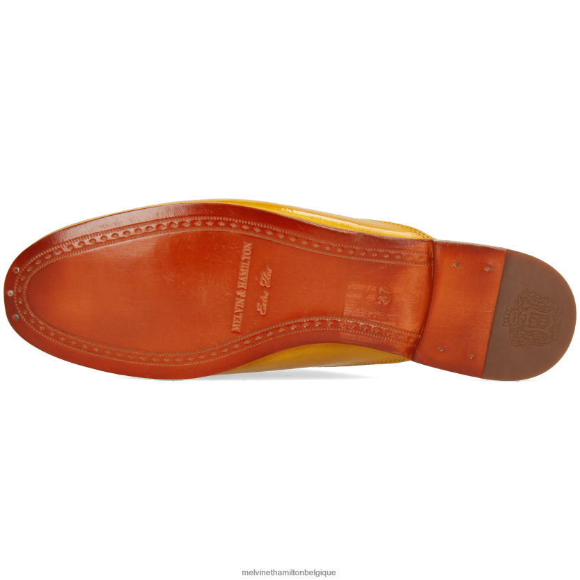 Melvin & Hamilton femmes écarlate 2 R442281661 mules jaune