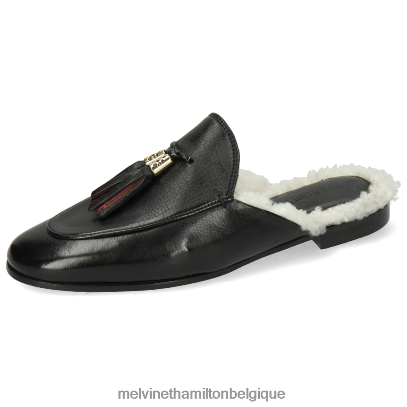 Melvin & Hamilton femmes écarlate 2 R442281694 mules noir