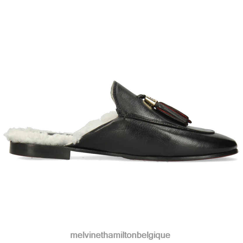 Melvin & Hamilton femmes écarlate 2 R442281694 mules noir