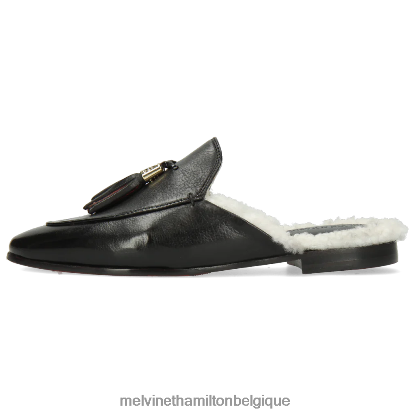 Melvin & Hamilton femmes écarlate 2 R442281694 mules noir