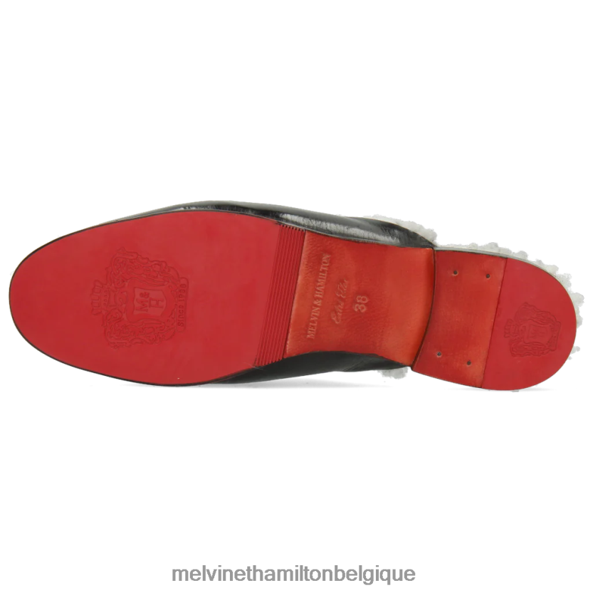 Melvin & Hamilton femmes écarlate 2 R442281694 mules noir