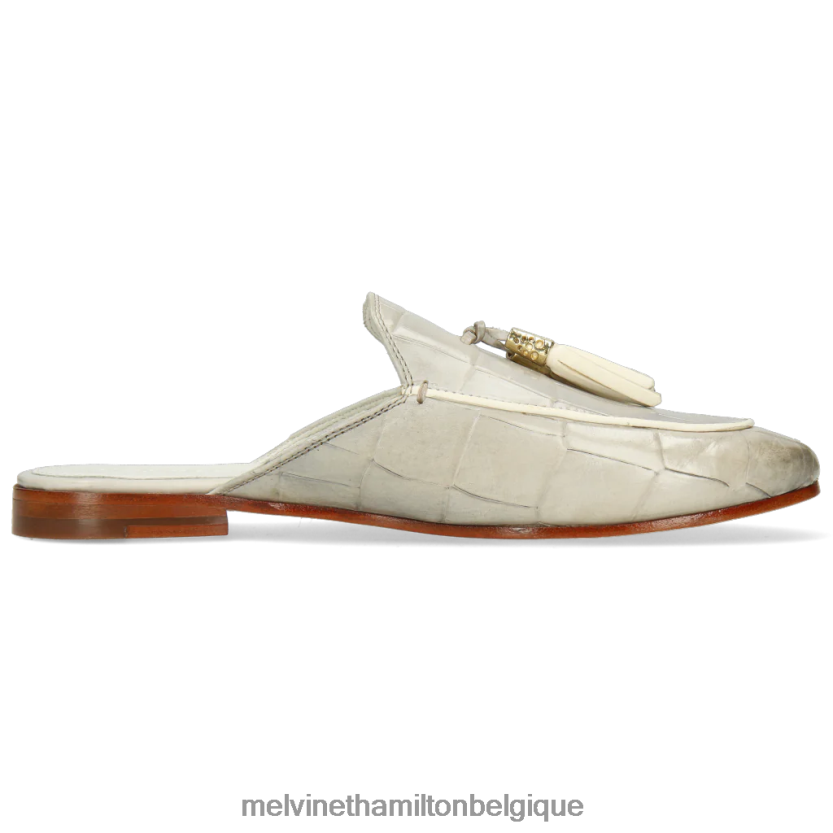 Melvin & Hamilton femmes écarlate 2 R442281718 mules gris