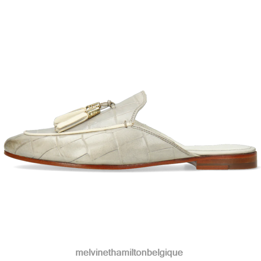 Melvin & Hamilton femmes écarlate 2 R442281718 mules gris