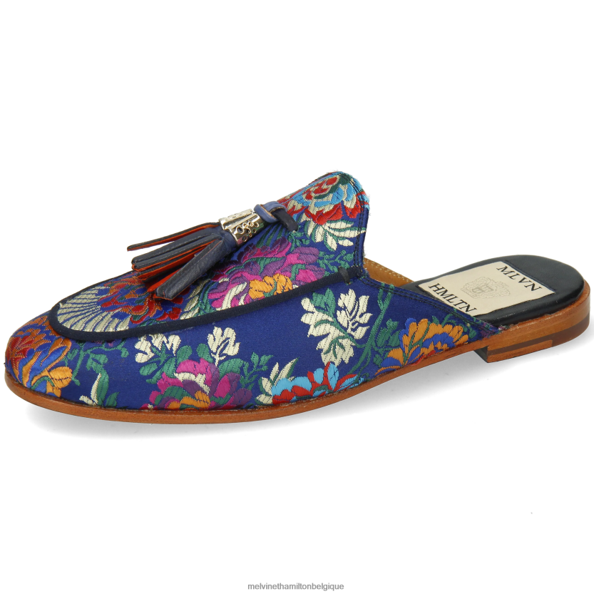 Melvin & Hamilton femmes écarlate 2 R442281743 mules bleu