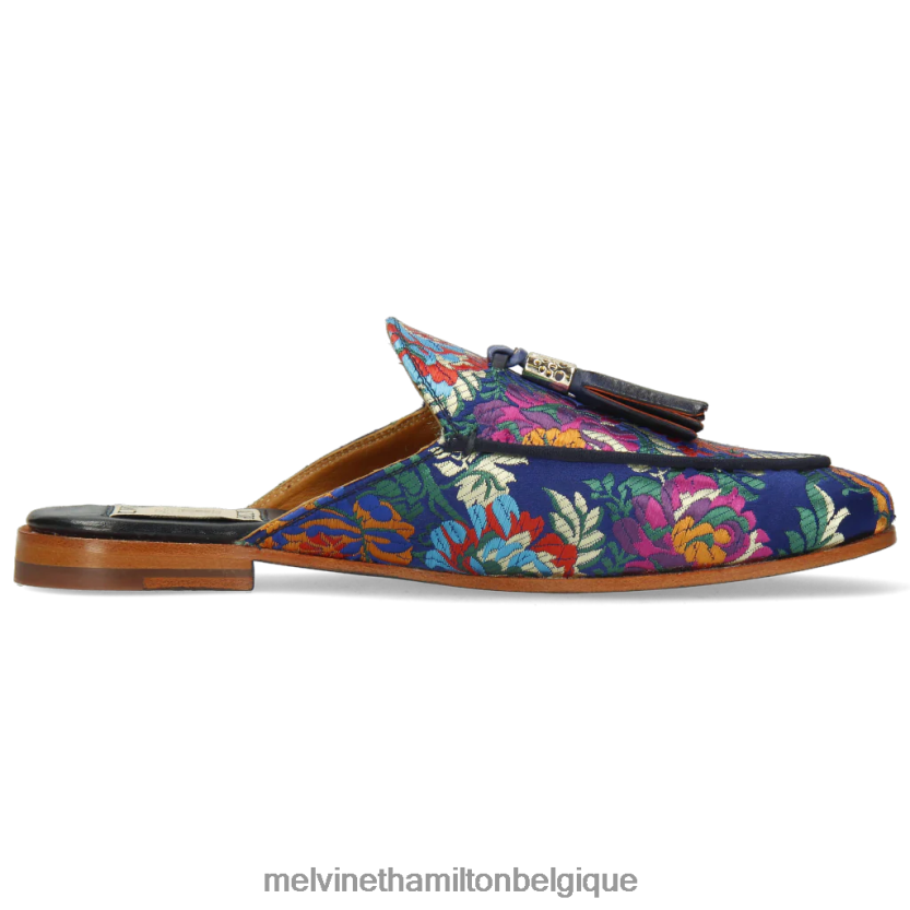 Melvin & Hamilton femmes écarlate 2 R442281743 mules bleu