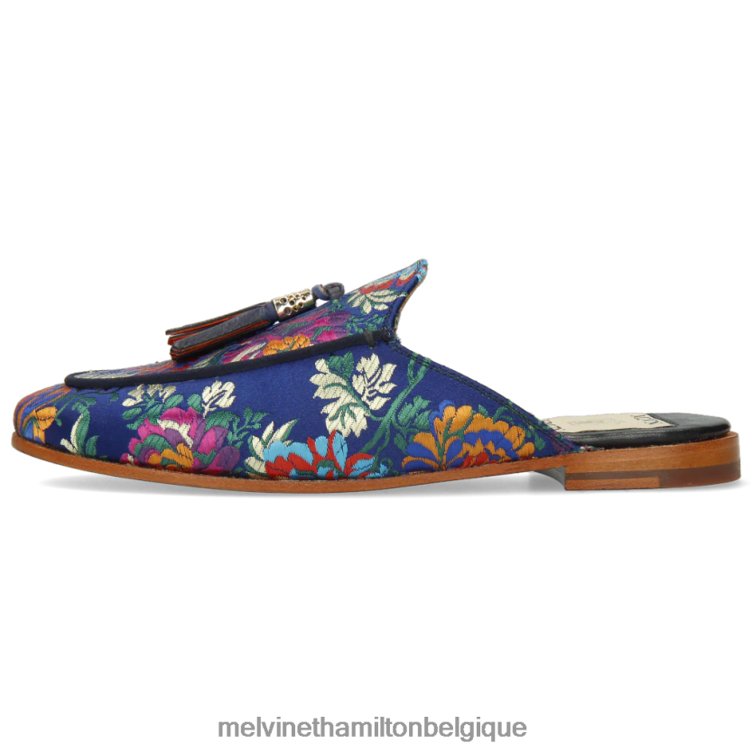 Melvin & Hamilton femmes écarlate 2 R442281743 mules bleu