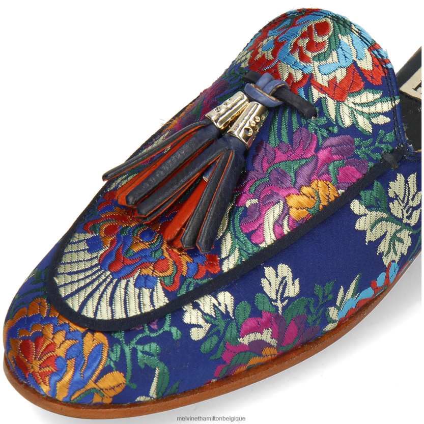 Melvin & Hamilton femmes écarlate 2 R442281743 mules bleu