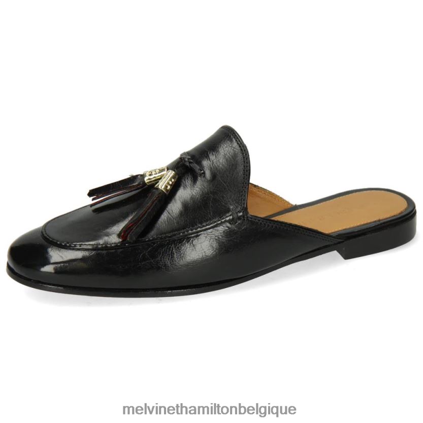 Melvin & Hamilton femmes écarlate 2 R442281752 mules noir