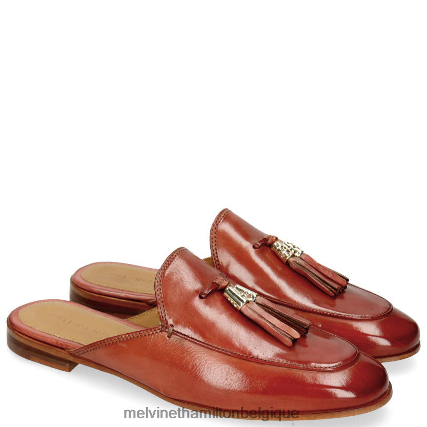 Melvin & Hamilton femmes écarlate 2 R442281770 mules rouge
