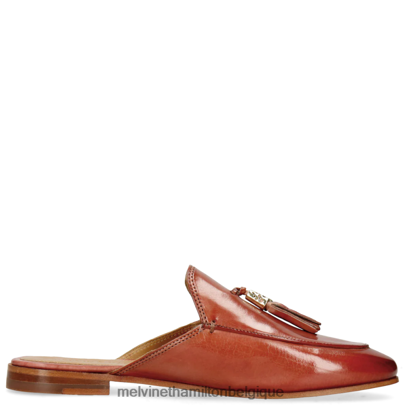 Melvin & Hamilton femmes écarlate 2 R442281770 mules rouge