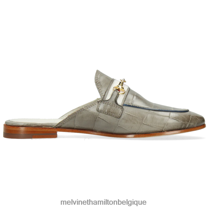 Melvin & Hamilton femmes écarlate 46 R442281672 mules gris