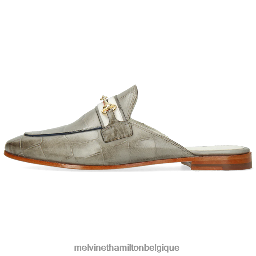 Melvin & Hamilton femmes écarlate 46 R442281672 mules gris