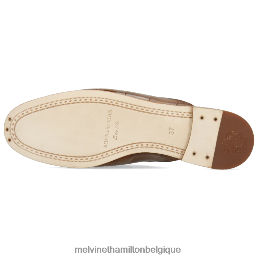 Melvin & Hamilton femmes écarlate 46 R442281708 mules brun