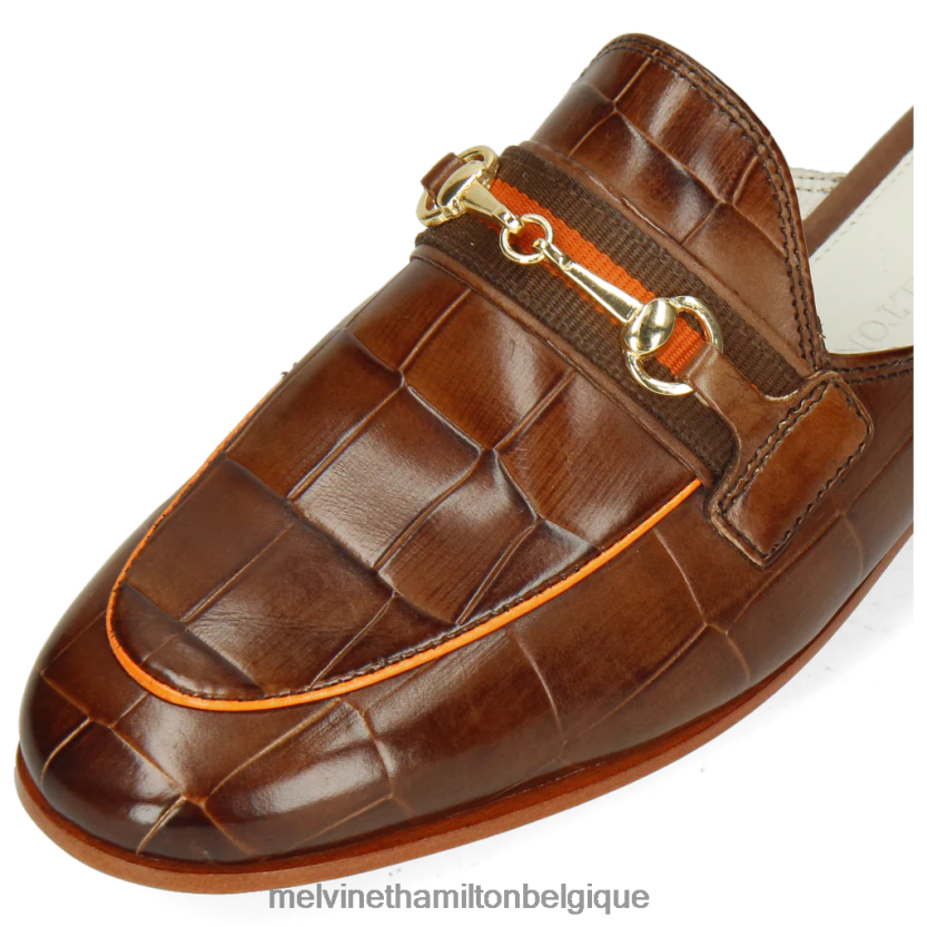 Melvin & Hamilton femmes écarlate 46 R442281708 mules brun