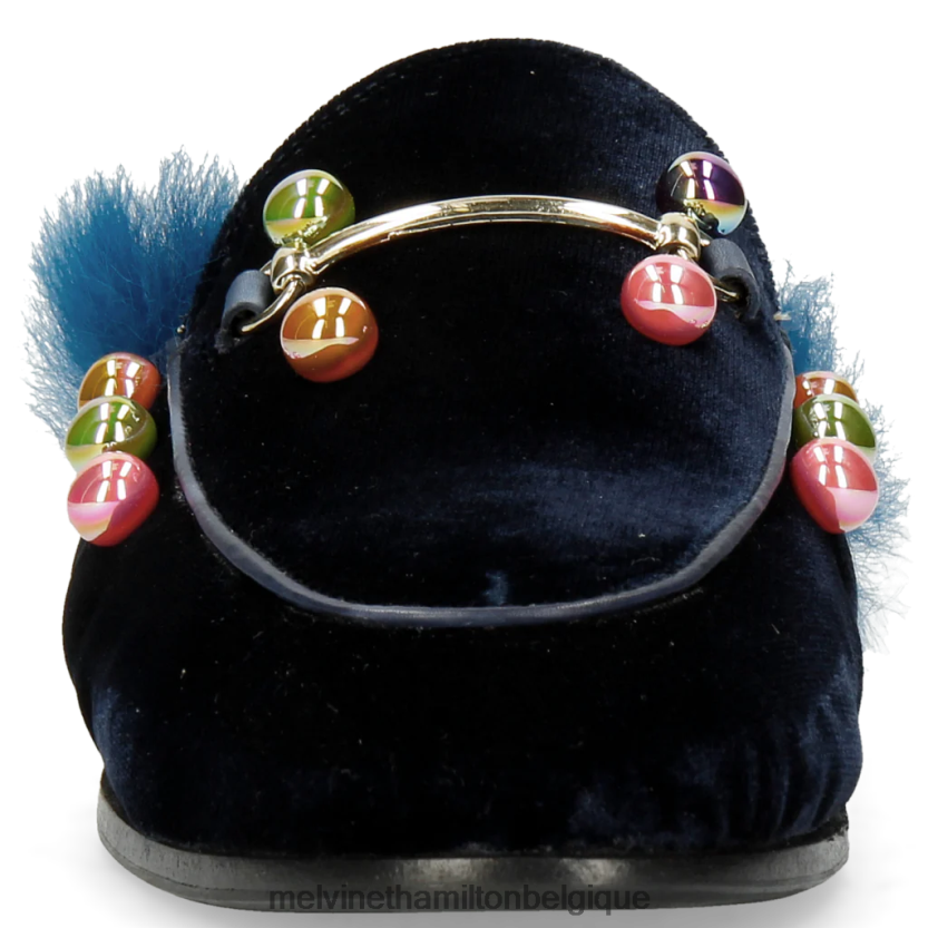 Melvin & Hamilton femmes écarlate 4 R442281746 mules bleu