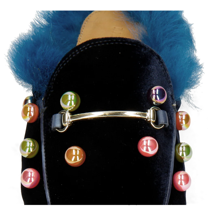 Melvin & Hamilton femmes écarlate 4 R442281746 mules bleu