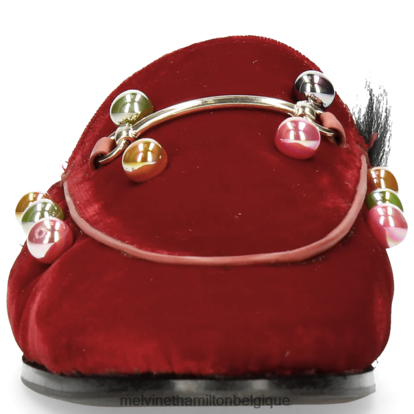 Melvin & Hamilton femmes écarlate 4 R442281751 mules rouge