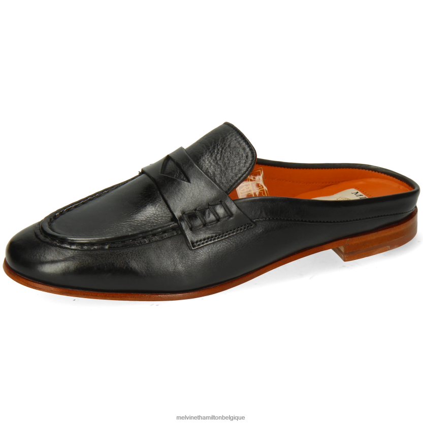 Melvin & Hamilton femmes écarlate 71 R442281543 mules noir