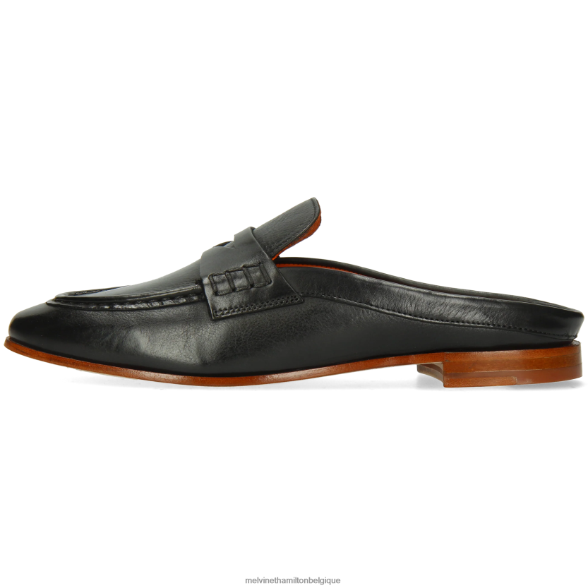 Melvin & Hamilton femmes écarlate 71 R442281543 mules noir