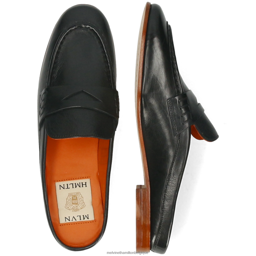 Melvin & Hamilton femmes écarlate 71 R442281543 mules noir