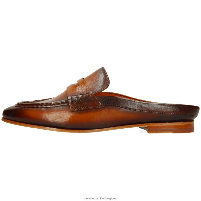 Melvin & Hamilton femmes écarlate 71 R442281549 mules brun