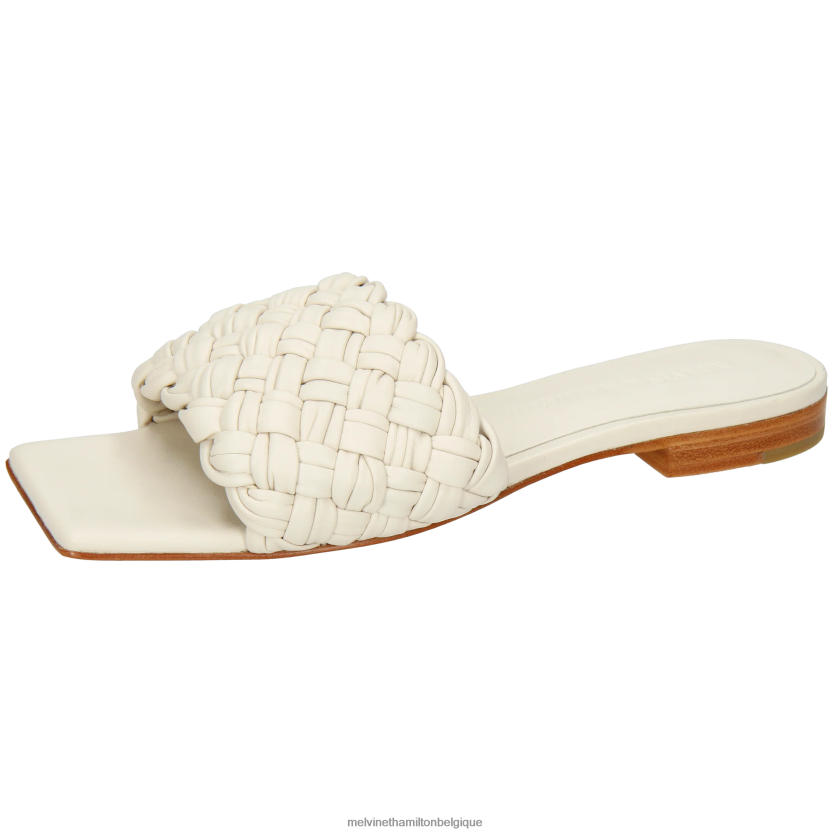 Melvin & Hamilton femmes églantine 1 R442281533 mules blanc