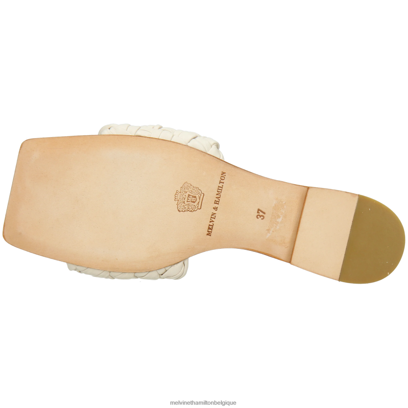 Melvin & Hamilton femmes églantine 1 R442281533 mules blanc