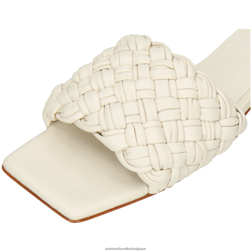 Melvin & Hamilton femmes églantine 1 R442281533 mules blanc