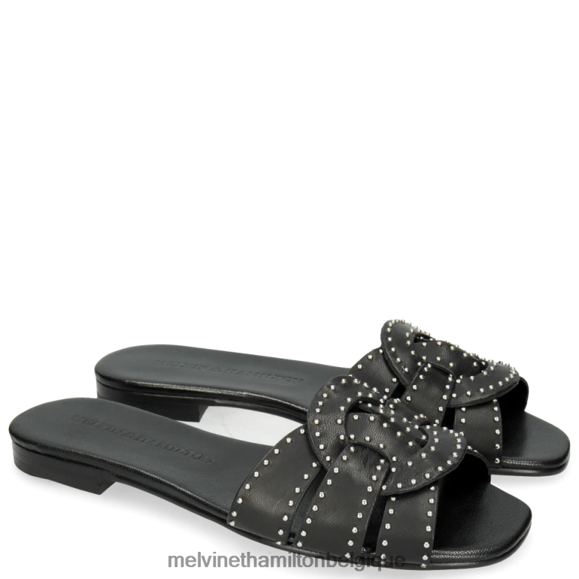 Melvin & Hamilton femmes Élodie 13 R442281768 mules noir