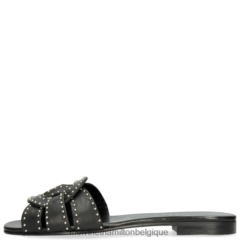 Melvin & Hamilton femmes Élodie 13 R442281768 mules noir