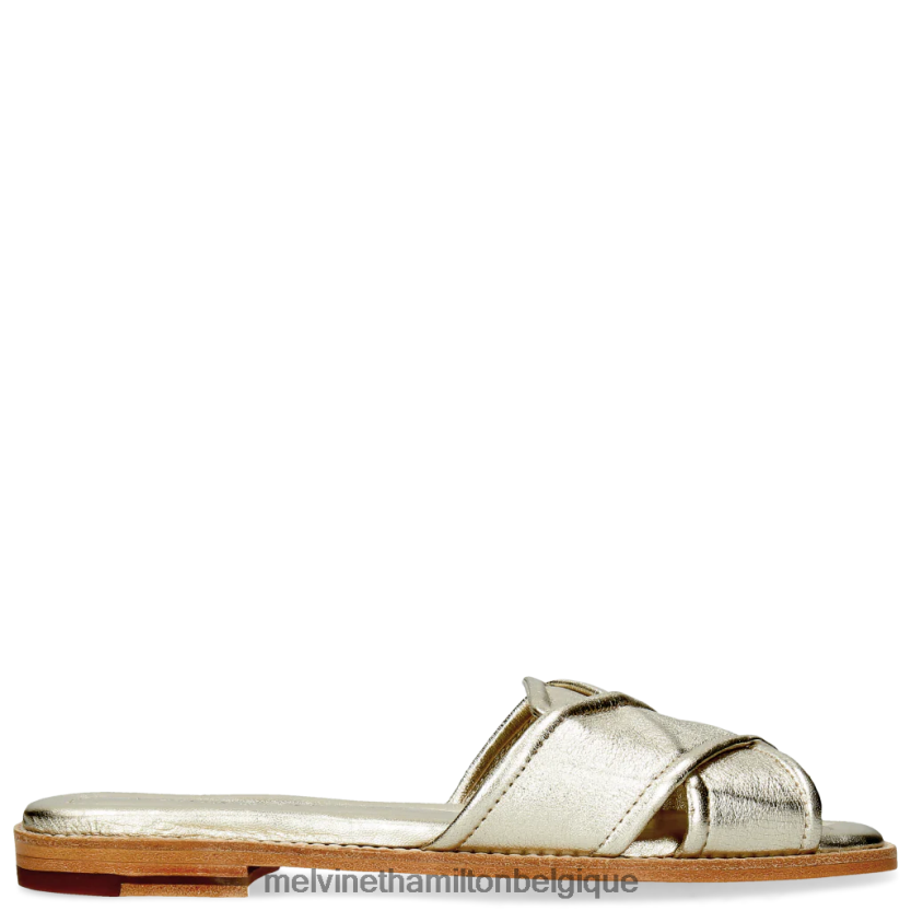 Melvin & Hamilton femmes Élodie 14 R442281706 mules or