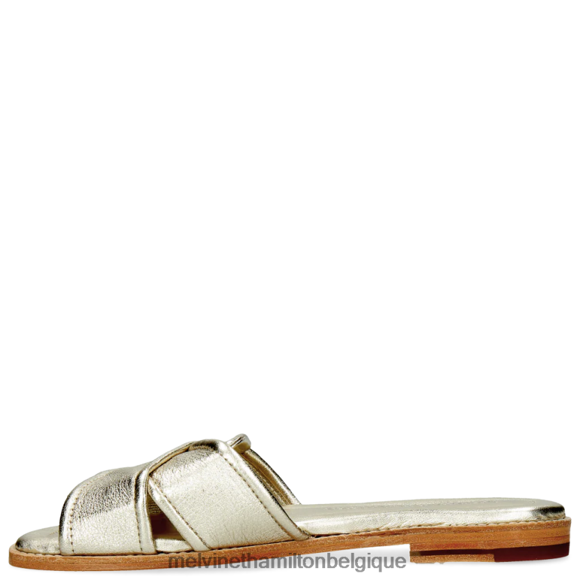 Melvin & Hamilton femmes Élodie 14 R442281706 mules or