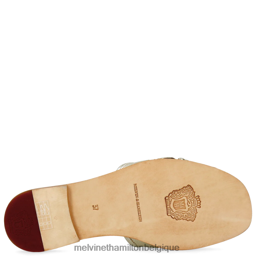 Melvin & Hamilton femmes Élodie 14 R442281706 mules or