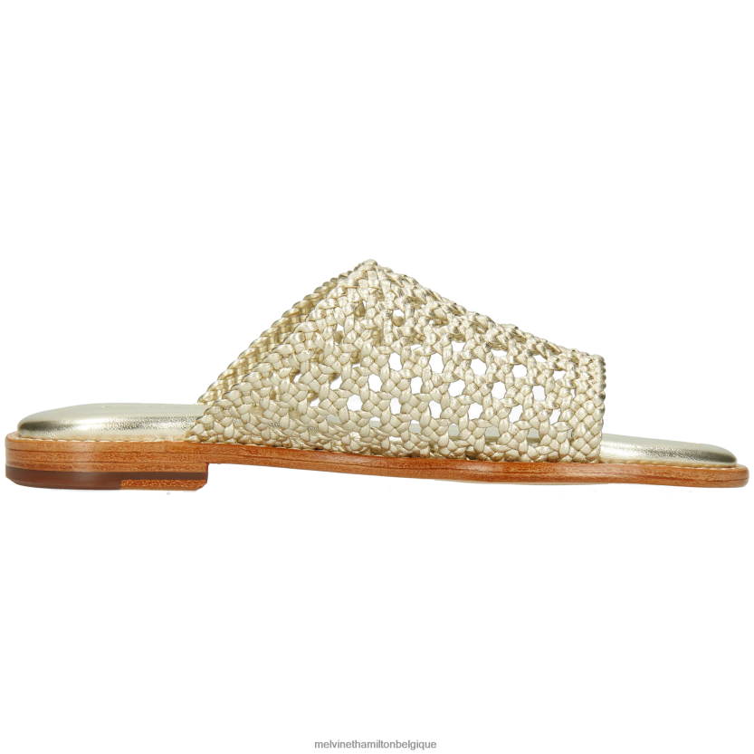Melvin & Hamilton femmes Élodie 16 R442281561 mules or