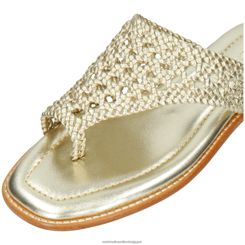 Melvin & Hamilton femmes Élodie 16 R442281561 mules or