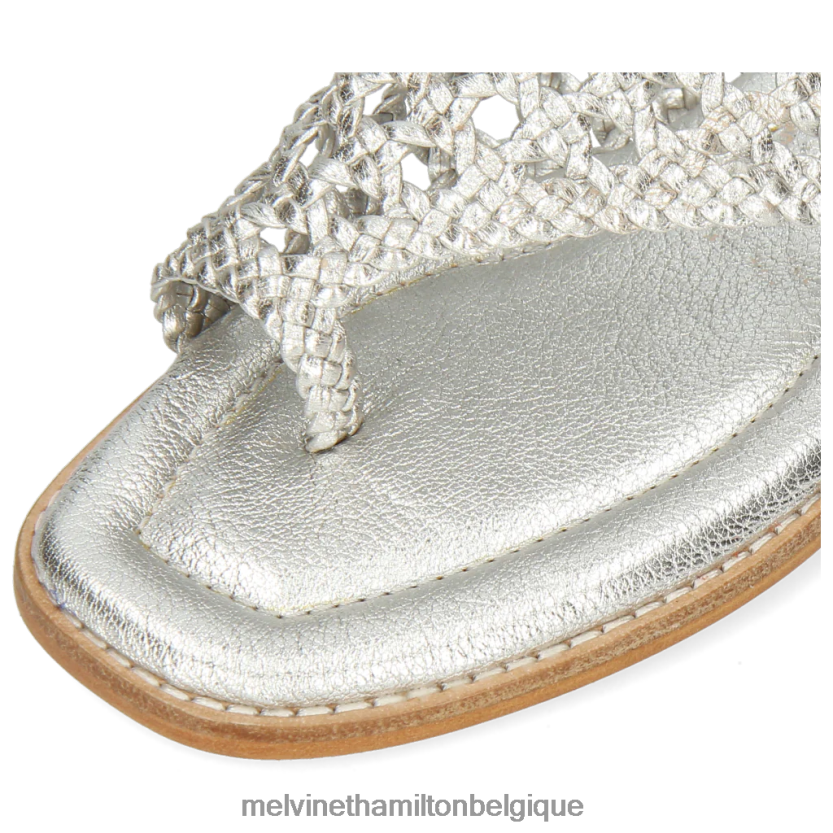 Melvin & Hamilton femmes Élodie 16 R442281681 mules argent