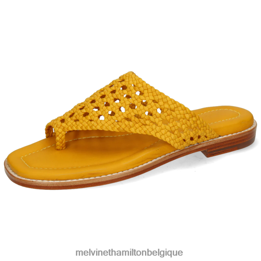 Melvin & Hamilton femmes Élodie 16 R442281731 mules jaune