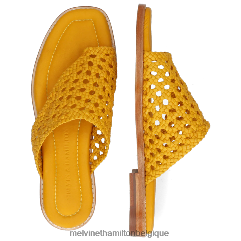 Melvin & Hamilton femmes Élodie 16 R442281731 mules jaune