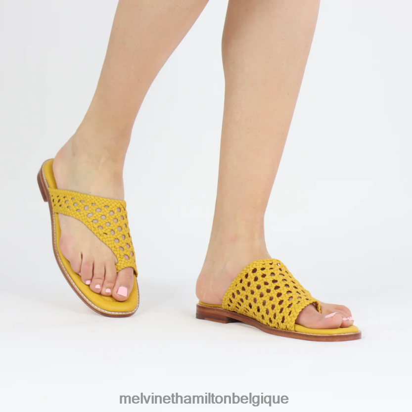 Melvin & Hamilton femmes Élodie 16 R442281731 mules jaune