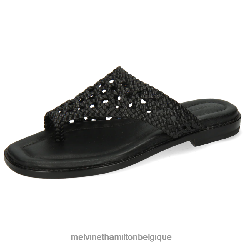 Melvin & Hamilton femmes Élodie 16 R442281733 mules noir
