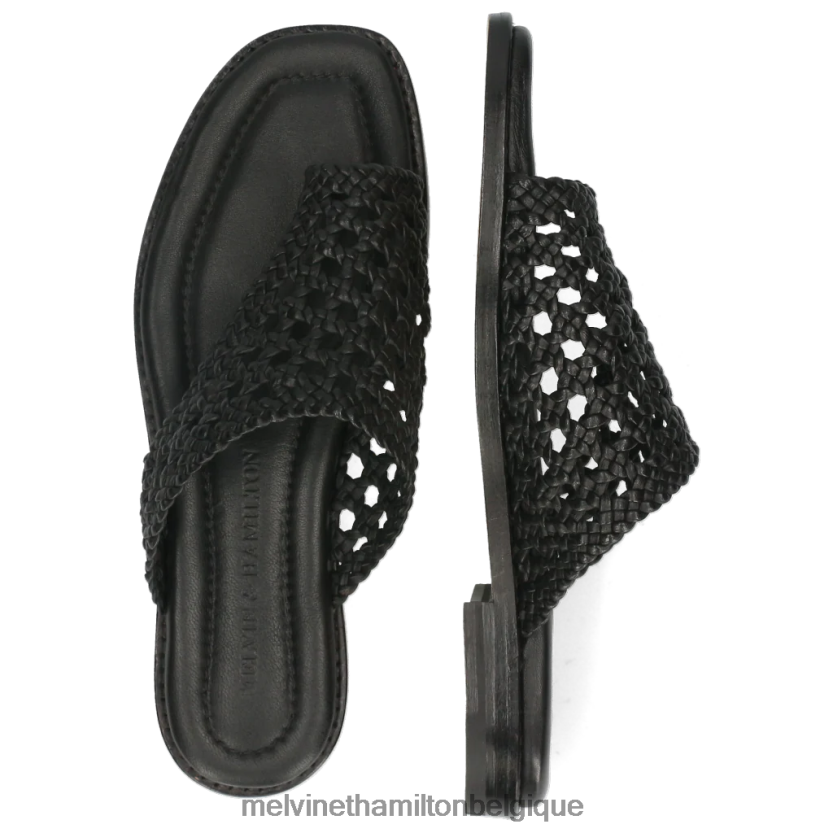 Melvin & Hamilton femmes Élodie 16 R442281733 mules noir