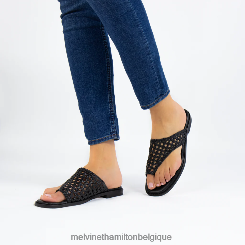Melvin & Hamilton femmes Élodie 16 R442281733 mules noir