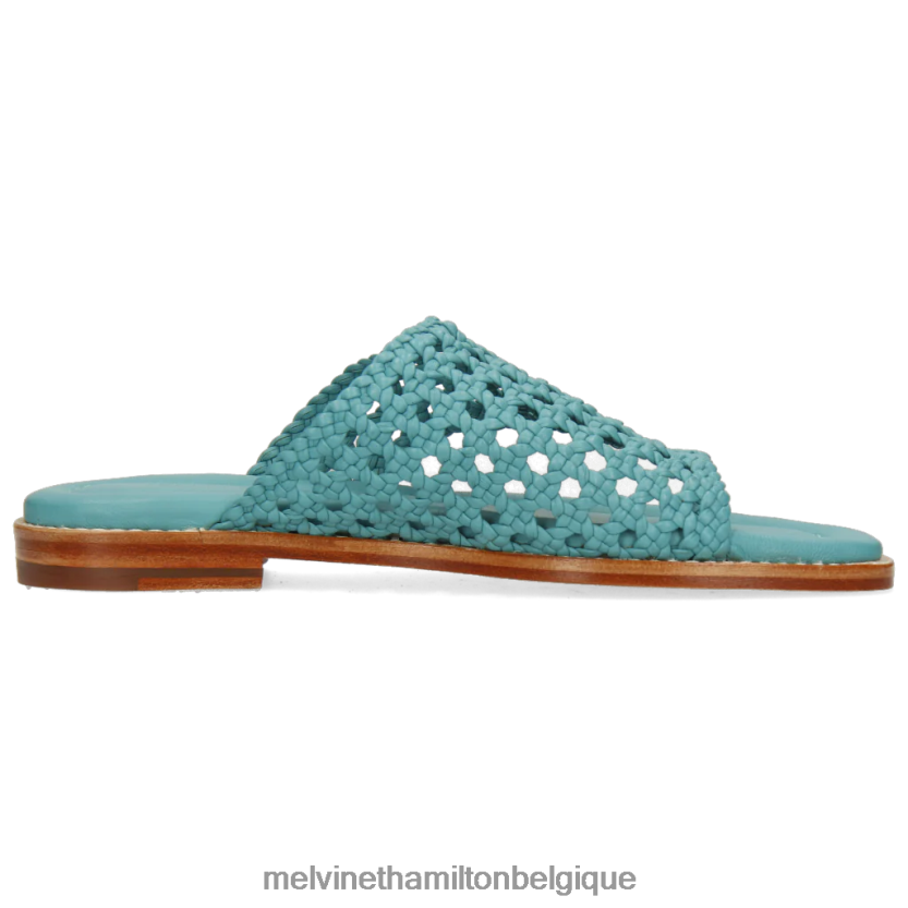Melvin & Hamilton femmes Élodie 16 R442281766 mules turquoise